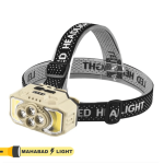 چراغ پیشانی COB+4 led مدل HX-815